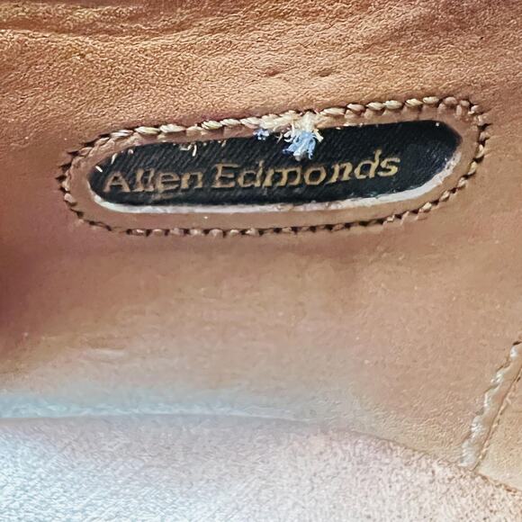 Allen Edmonds Shoes Mens 9 Brown Leather Carlyle Oxford Dress Lace Up Classic main image 9
